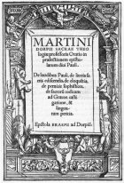 Titelsida I form av en renässans Niche 1516