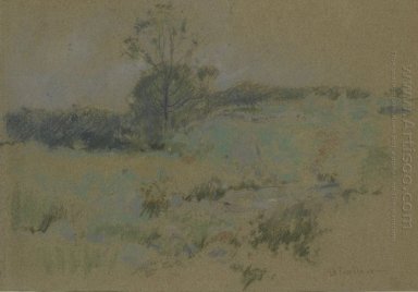Estudio de un paisaje 1895