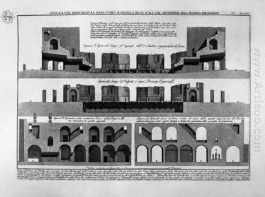 Split Zeige die Szene vor der Bau-und Treppen, die als