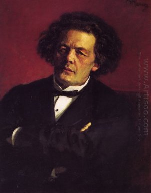 Portrait Of The Pianist Konduktor Dan Composer Anton Grigorievic