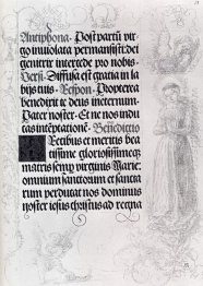 Halaman Gambar Marjinal Untuk Buku Doa Kaisar Maximilian S