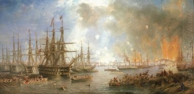 El bombardeo de Sveaborg, 09 de agosto 1855