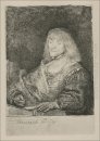 En man med ett krucifix och kedja 1641