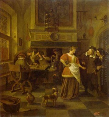 Scène de taverne