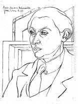Портрет Даниэль Анри Kahnweiler 1921