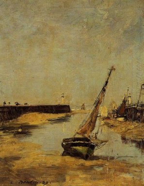 Trouville De Jettys Laagwater 1883