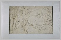 Batalla de los centauros y griego