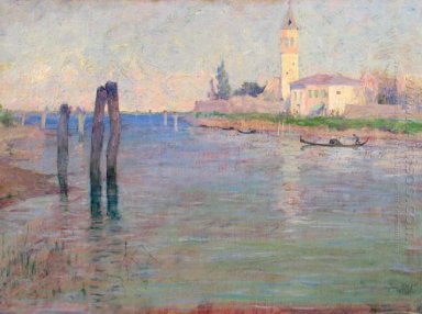 Le gondolier, Venise