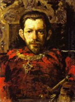 Portrait Of S Mamontov Dalam Kostum Teater