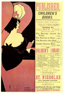publicité pour les livres d\'enfants de 1894