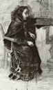 Frau in einem dunklen Kleid Sien Mutter S 1882