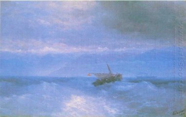 The Caucasian Range From The Sea 1899