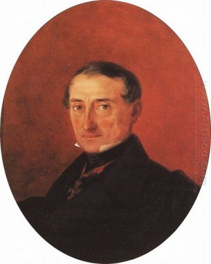 Retrato de un I Kaznacheev 1847