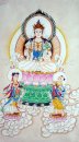 Guanyin Pusa - Lukisan Cina