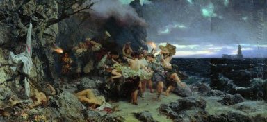 Orgia dei tempi di Tiberio a Capri