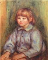Sittande Porträtt av Claude Renoir