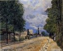 the road from gennevilliers 1872