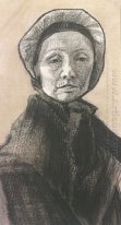 Donna Con Scuro Cap Sien S Madre 1882