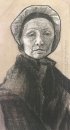 Frau mit dunkler Kappe Sien Mutter S 1882
