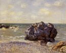 Rock matin de la baie de Langland storr 1897