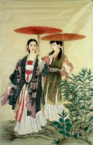Wanita Cantik - Lukisan Cina