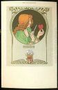 Postkaart Vrouw Zoals Witch