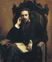Portarait Of Filosofen Vladimir Solovjov 1885