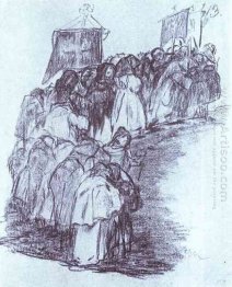 Procession Of Monks