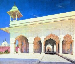 Throne Hall Of The Great Mughal Shah Jahan Dan Aurang Zeb Di Del