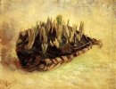 Still Life Dengan A Basket Of Krokus 1887
