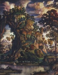 Paisagem com castelo