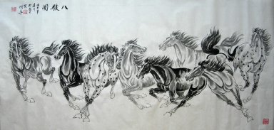 Caballo - la pintura china