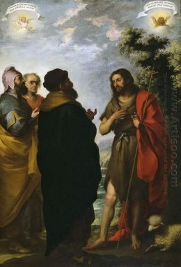 Sint Jan De Doper Met het stemmenwerk en Farizeers