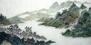 Berge und Wasser - Chinesische Malerei