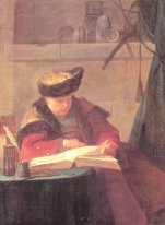 Ein Chemiker in seinem Labor (Ein Philosoph, der einen Vortrag)