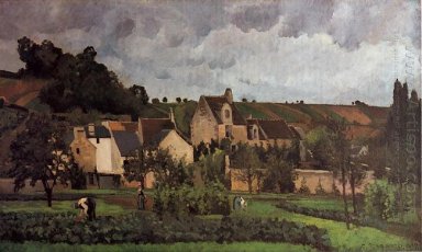 vista de l ermita en Pontoise 1867
