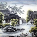 Bâtiment - Peinture chinoise
