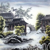 Строительство - китайской живописи