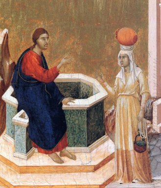 Kristus och den samariska kvinnan Fragment 1311