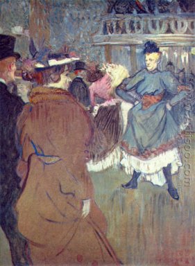 El comienzo de la Contradanza en el Moulin Rouge 1892