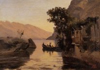 Blick bei Riva italienischen Tirol 1834