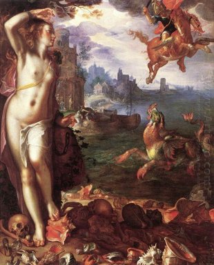 Perseus som räddar Andromeda