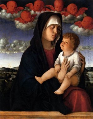 The Madonna Of The Red Cherubs