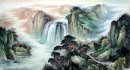 Cascade - peinture chinoise