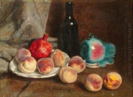 Still Life with Peaches