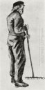 Man With Rake 1883