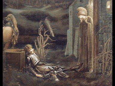 The Dream Of Launcelot At The Chapel Of The San Graal 1896