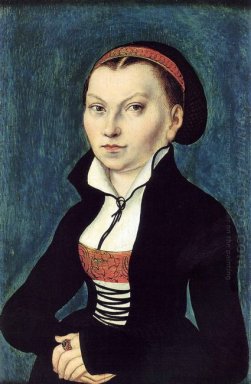 Portret van Katharina Von Bora