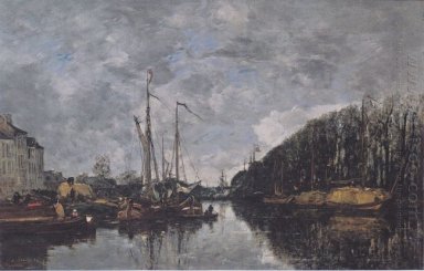 No Canal Allée Verte Em Bruxelas 1871