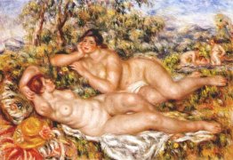 O Grandes Banhistas ninfas 1919